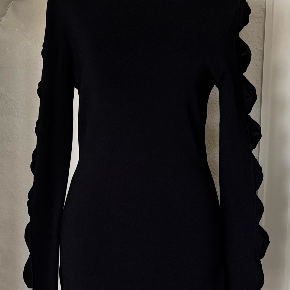 Ted Baker London Black Long Sleeve Dress